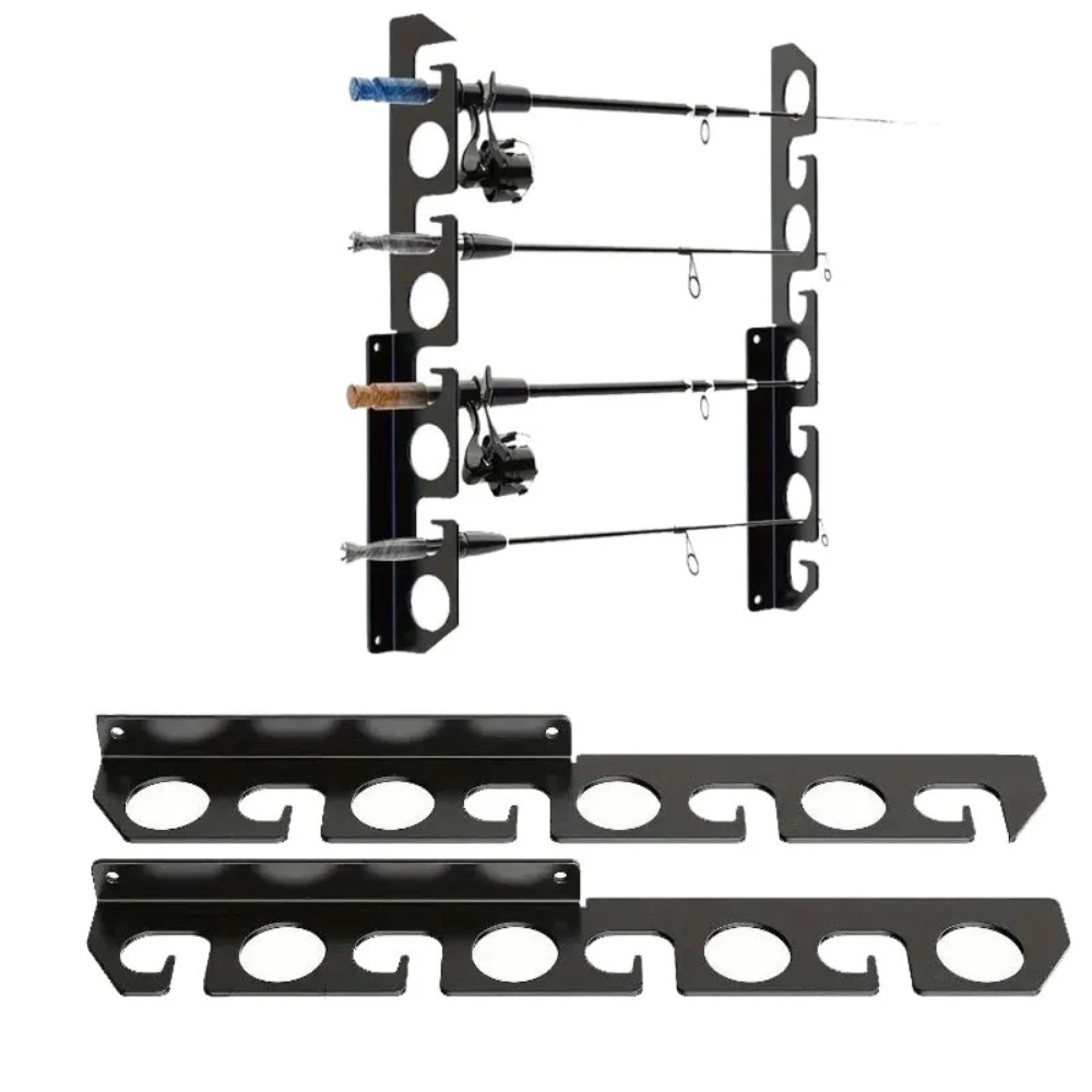 Fishing Rod Wall Mount Ceiling - Fishing Rod Rack ulasan dan harga