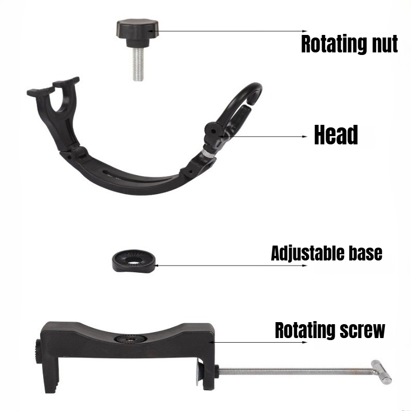 360° Rotating Adjustable Heavy - Fishing Rod Boat ulasan dan harga